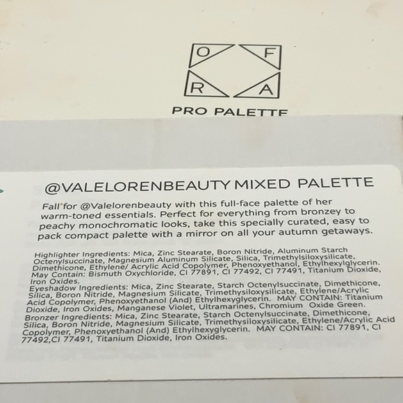 Ofra ValeloreBeauty Mixed Pro Palette - Picture 2 of 3